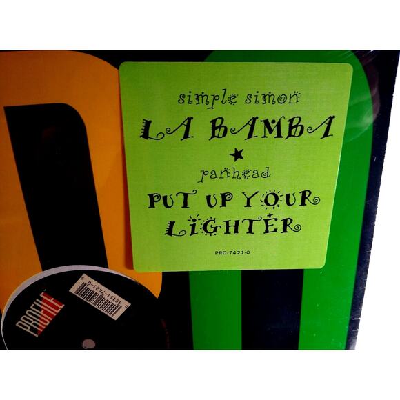 Simple Simon Panhead La Bamba Put Up Your Lighter Vinyl 12" Record 1994 Sealed - Picture 2 of 4